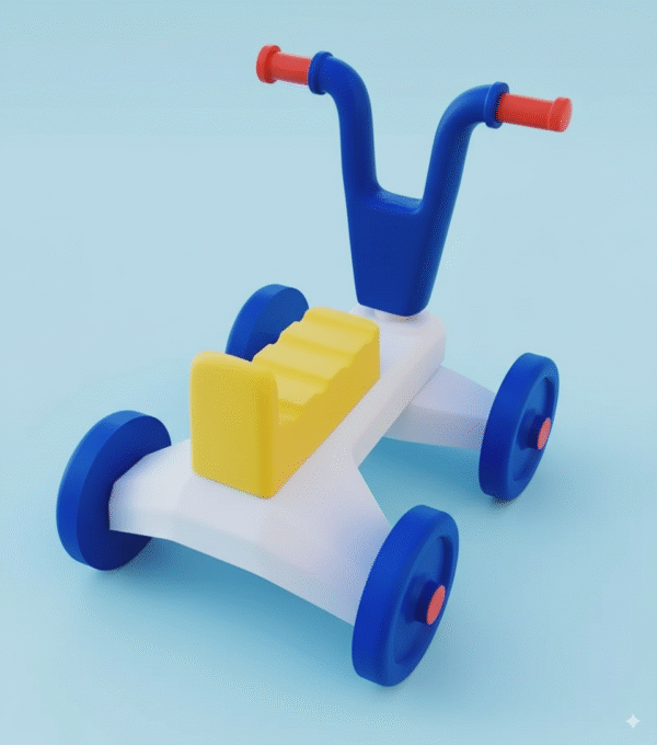 2e32b3ca-8026-4742-bf29-8fa22477cc01 Retro style bike toy for dolls of 6" 10" 12" scale dolls 1/6, 1/8 Printed 3D