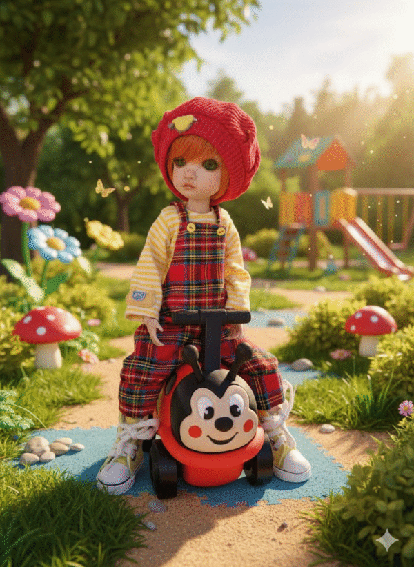 b1d1a839-0665-4240-9feb-568035dcab31 Ladybug toy for dolls of 6" 10" 12" Blythe, bjd 1/6, 1/8 scale 3d Printed