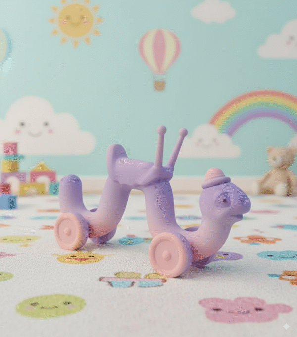 b2885112-6302-452a-9da9-f3bfd1951231 caterpillar purple and pink toy for dolls of 10" 12" Blythe, bjd 1/6, scale 3d Printed