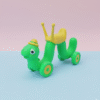 be6cbe2f-b444-40bc-b8d8-db7cd0c77a5d caterpillar toy for dolls of 6" 10" 12" Blythe, bjd 1/6, 1/8 scale 3d Printed