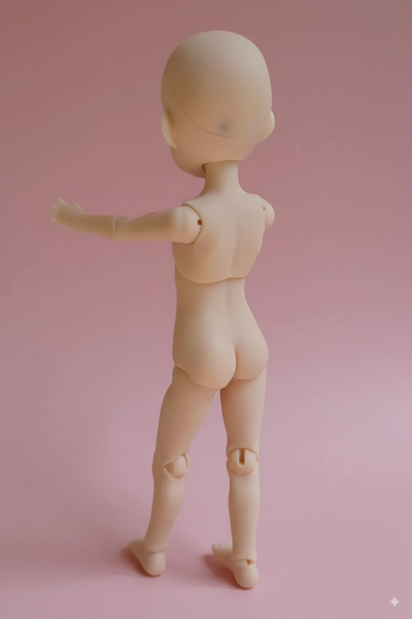 c122f051-54e7-40c4-9366-cd730dd088e8 BJD resin BLANK doll Alan/Bella design from Cosmic Creations