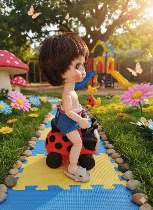 c3dbb025-929d-48bf-90c1-498c0d17d4ed Ladybug toy for dolls of 6" 10" 12" Blythe, bjd 1/6, 1/8 scale 3d Printed