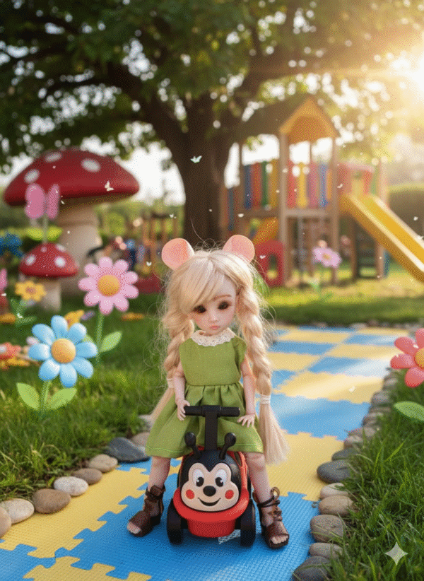 d569e520-779e-44e0-8ffa-e58a5e079c86 Ladybug toy for dolls of 6" 10" 12" Blythe, bjd 1/6, 1/8 scale 3d Printed