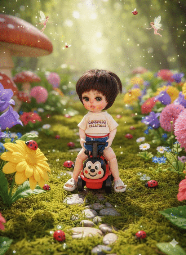 fbfc8a11-3db0-432e-92fb-50ea4e456250 Ladybug toy for dolls of 6" 10" 12" Blythe, bjd 1/6, 1/8 scale 3d Printed