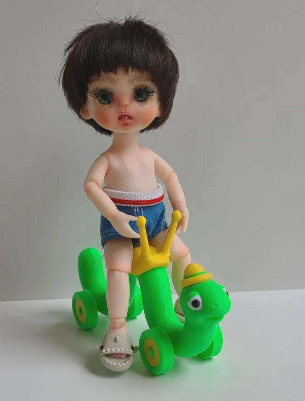 il_1140xN.7210177824_7yq2 caterpillar toy for dolls of 6" 10" 12" Blythe, bjd 1/6, 1/8 scale 3d Printed