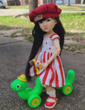 il_1140xN.7258147635_otzr caterpillar toy for dolls of 6" 10" 12" Blythe, bjd 1/6, 1/8 scale 3d Printed