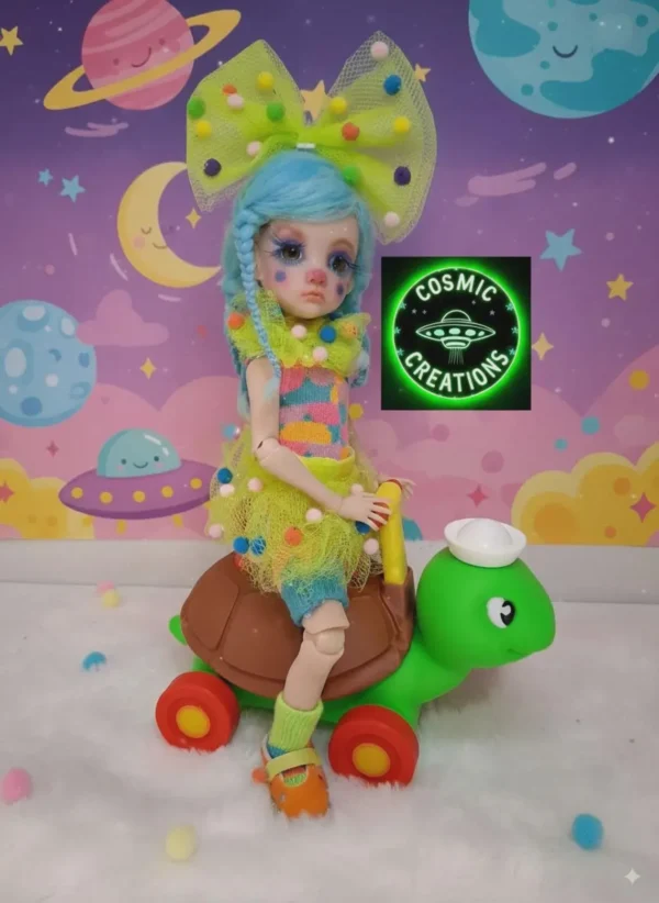 Turtle toy for dolls of 6" 10" 12" Blythe, bjd 1/6, 1/8 scale 3d Printed